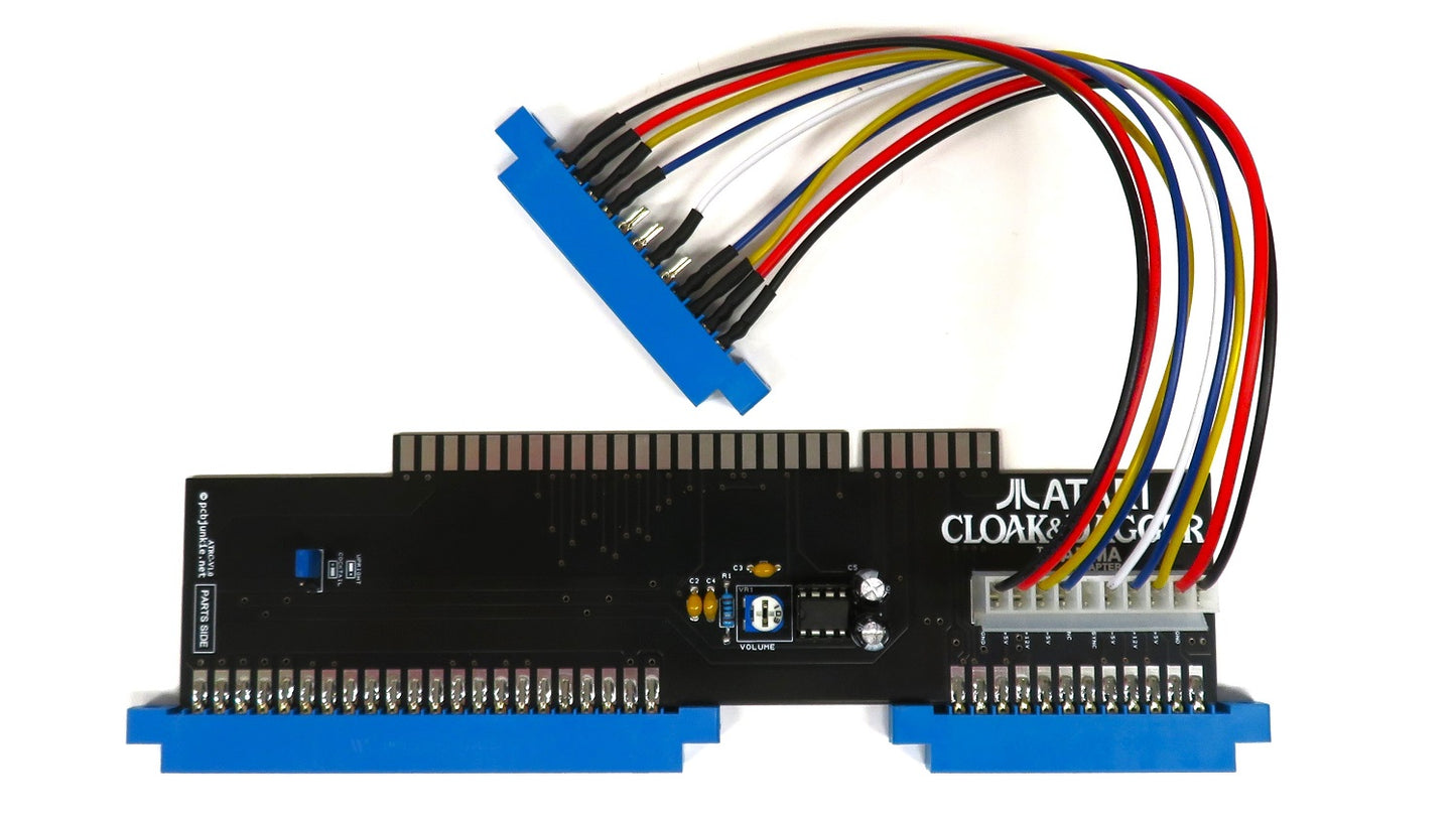 Atari Cloak & Dagger to JAMMA Adapter